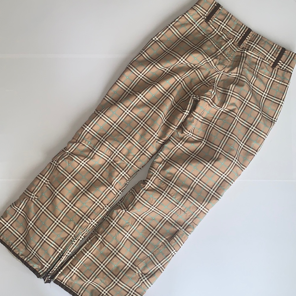 Betty Rides Plaid Snowboarding Pants Size XS - Picture 2 of 6